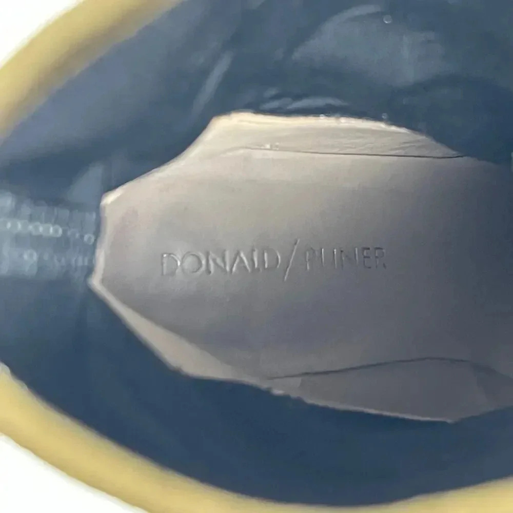 Donald Pliner Suede Sock Boot - Leather Booties - Olive Green - Size 6 - Picture 9 of 9